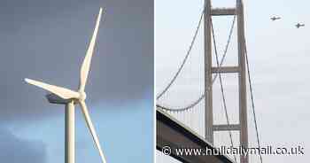 Hull's skyline set to change again as wind turbines almost as tall as Humber Bridge planned
