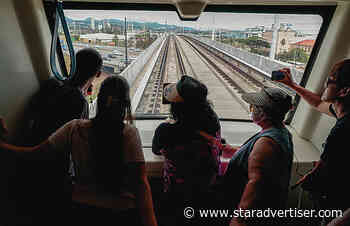 Honolulu’s Skyline rail is up and running