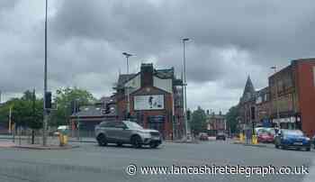 Traffic lights malfunction at busy Blackburn junction