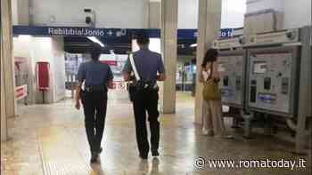 Manolesta in azione nella metro A