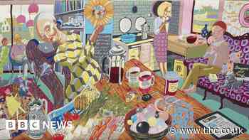 Grayson Perry tapestries on show at Wentworth Woodhouse