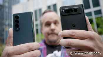We Put the Google Pixel Fold's Cameras Up Against the Samsung Galaxy Z Fold 4's video     - CNET