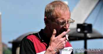 Gateshead pensioner claimed to have steak knife on street in order to clean cannabis pipe