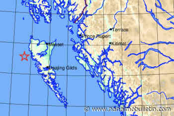 Magnitude 4.1 quake shakes west northern B.C. island