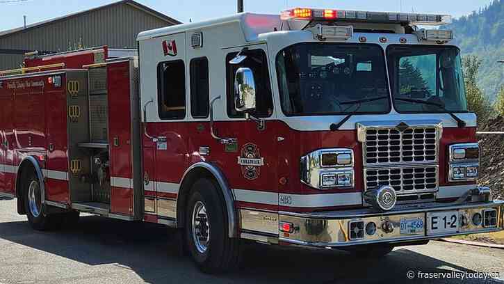 Chilliwack Fire responds to vehicle crash on Vedder Rd. that injures two kids