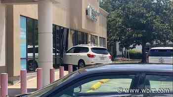 Car crashes into dentist's office on Government Street Saturday afternoon