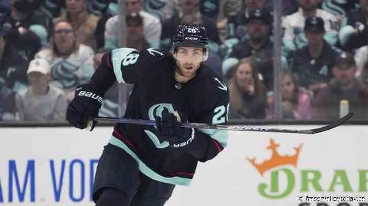 Canucks bolster blueline with Carson Soucy signing from Kraken