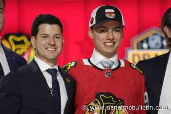 No. 1 overall draft pick Bedard begins development camp with Blackhawks