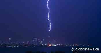 Risk of severe thunderstorms in Toronto, southern Ontario on Saturday afternoon