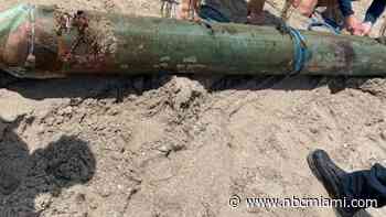 Agencies seek to identify long tubular object found by snorkeler in water near Palm Beach