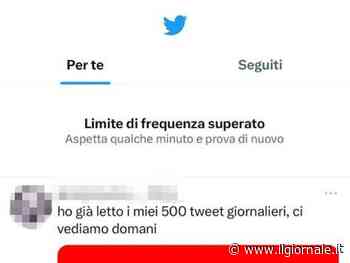 "800 tweet per chi non ha la spunta blu". Musk fissa nuovi limiti per Twitter