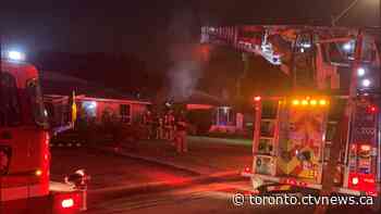 Man arrested after Brampton house fire that left woman dead, another man injured