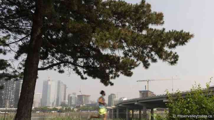 Smog, air quality alerts in place across much of Quebec as wildfires continue to burn