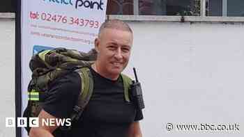 Warwickshire PC completes 96-mile challenge for veterans charity