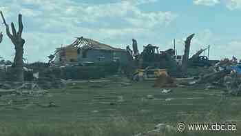 Houses damaged following large tornado in central Alberta: RCMP