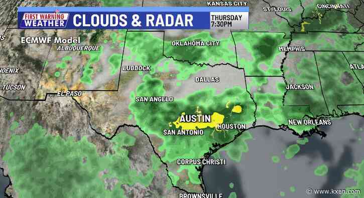 Spotty storms for parts of the long holiday weekend