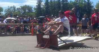 Canada’s Strongest Man competition held during Regina’s Canada Day celebration