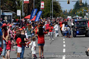 PHOTOS: Thousands flock to downtown Abbotsford for Canada Day parade
