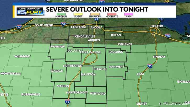 Tracking more storms tonight with heavy rain