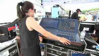 ‘Going to make him proud:' Production workers carry on with NASCAR Street Race setup in boss' honor