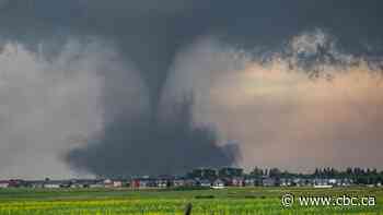 Homes destroyed, livestock lost following large tornado in central Alberta