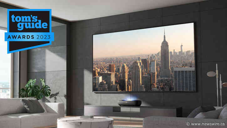 Hisense's L9H Laser TV je ocenený ako "Najlepší televízor s veľkou obrazovkou" poprednou technickou publikáciou Tom's Guide