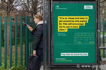 'Get around for £2' this summer as bus fare cap extended until 31 October