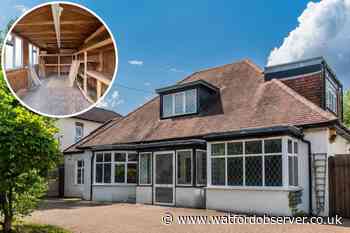 Zoopla is selling a £1.25 million bungalow near Watford