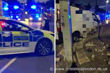 Green Lane Chislehurst crash: Three people injured