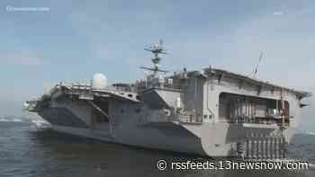 USS George Washington completes flight check
