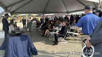 Groundbreaking ceremony held for Dominion Energy offshore wind project home base in Norfolk