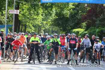 Hunderte Teilnehmer beim Volksradfahren in Bünde