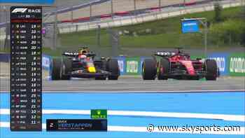 'Very tactical brain he's got there!' | Verstappen overtakes Leclerc