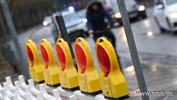 Halbseitig gesperrt: Auf der Tessiner Straße wird es eng