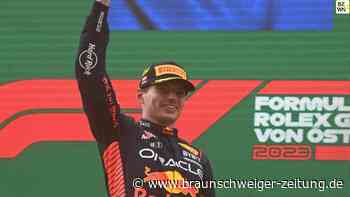 Verstappen dominiert Formel 1 - Sieg bei Red-Bull-Heimspiel