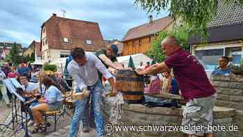Fest in Simmozheim: Erste Dorfhocketse seit vier Jahren
