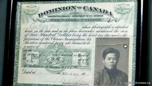 Calgary’s Chinese community marks 100th anniversary of Chinese Immigration Act