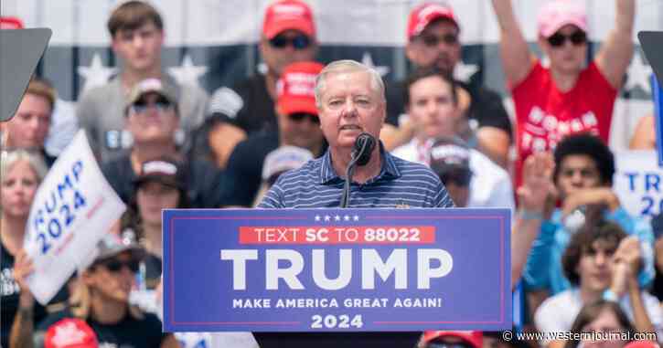 Watch: Trump Rally Crowd Shows Lindsey Graham How MAGA Really Feels About Him