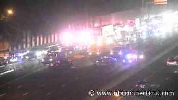 At least 7 injured in multi-vehicle crash on I-95 South in Stamford