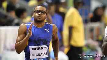 No Canadian showdown: De Grasse pulls out from 100m Diamond League race with injury