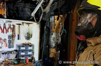 FW Ratingen: FW Ratingen: Feuer in Gartenlaube