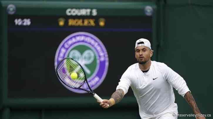 Nick Kyrgios withdraws on eve of Wimbledon with a wrist injury. He was the runner-up last year