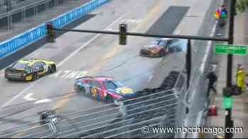 Watch all the crashes in the historic NASCAR Chicago Street Race