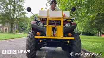 Quad bikes brought in to control Dudley's weeds