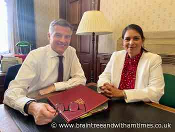 Witham MP addresses rail and road conditions with Transport Secretary