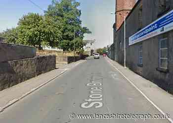 Crews remain at Oswaldtwistle derelict building fire