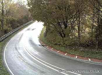 Three vehicles crash on Sutton Bank near Thirsk