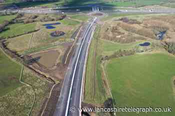Major new road links parts of Preston and the Fylde Coast to the M55