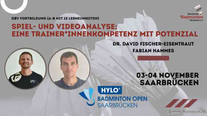 DBV-Fortbildung: Spiel- und Videoanalyse