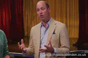 Prince William visits south east London pub for Pride film